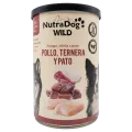 LATA POLLO TERNERA Y PATO DOG 400gr